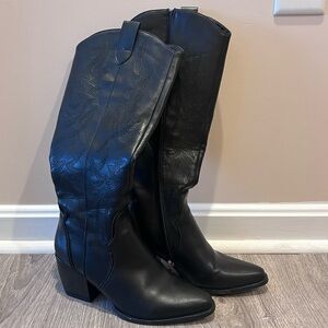 Black Cowboy Boots